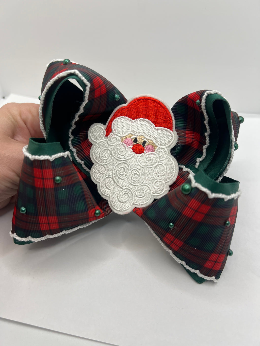 5” jolly in plaid on clip