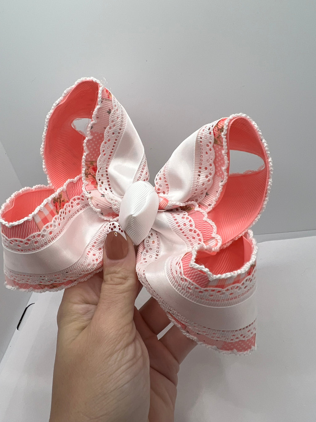 5” preppy in patches on clip