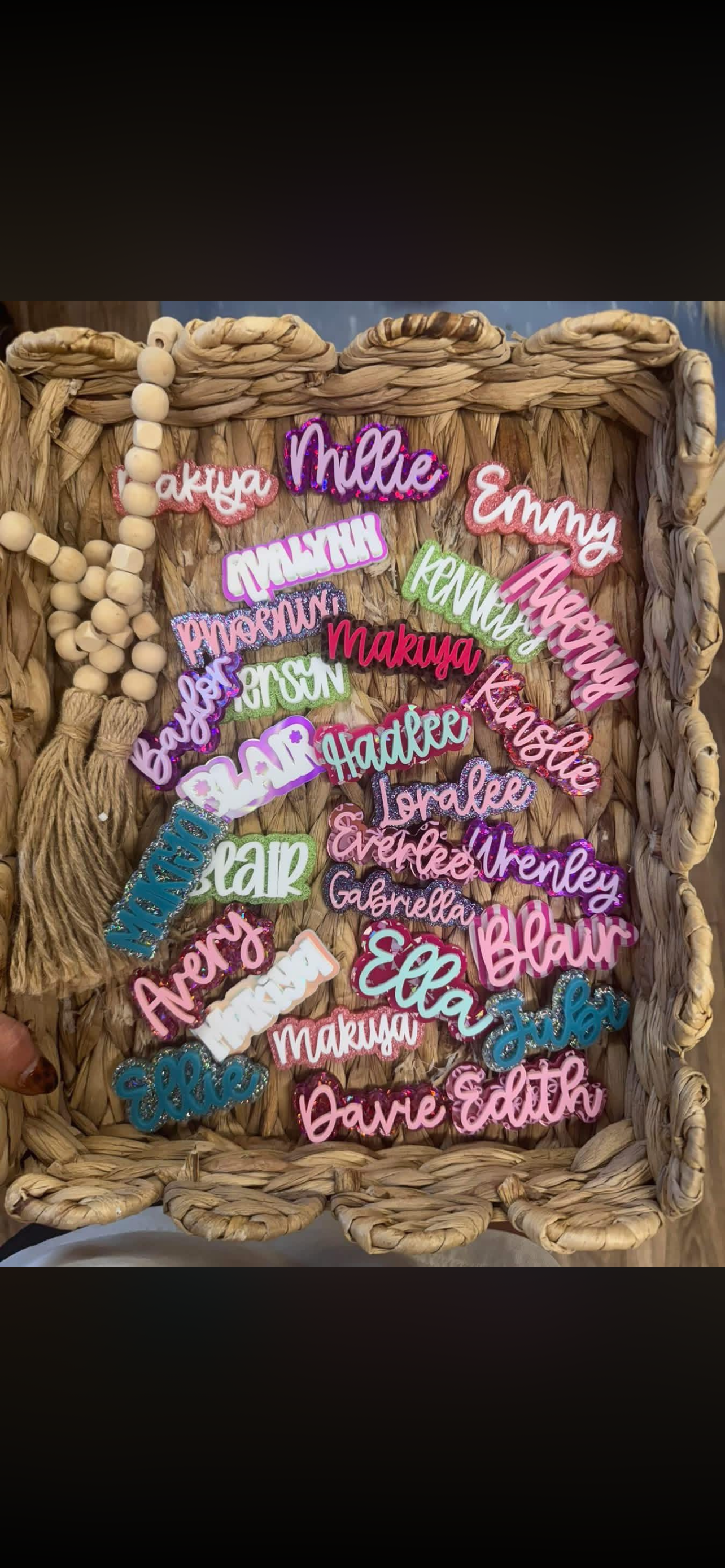 Mystery name clip preorder (5” only)