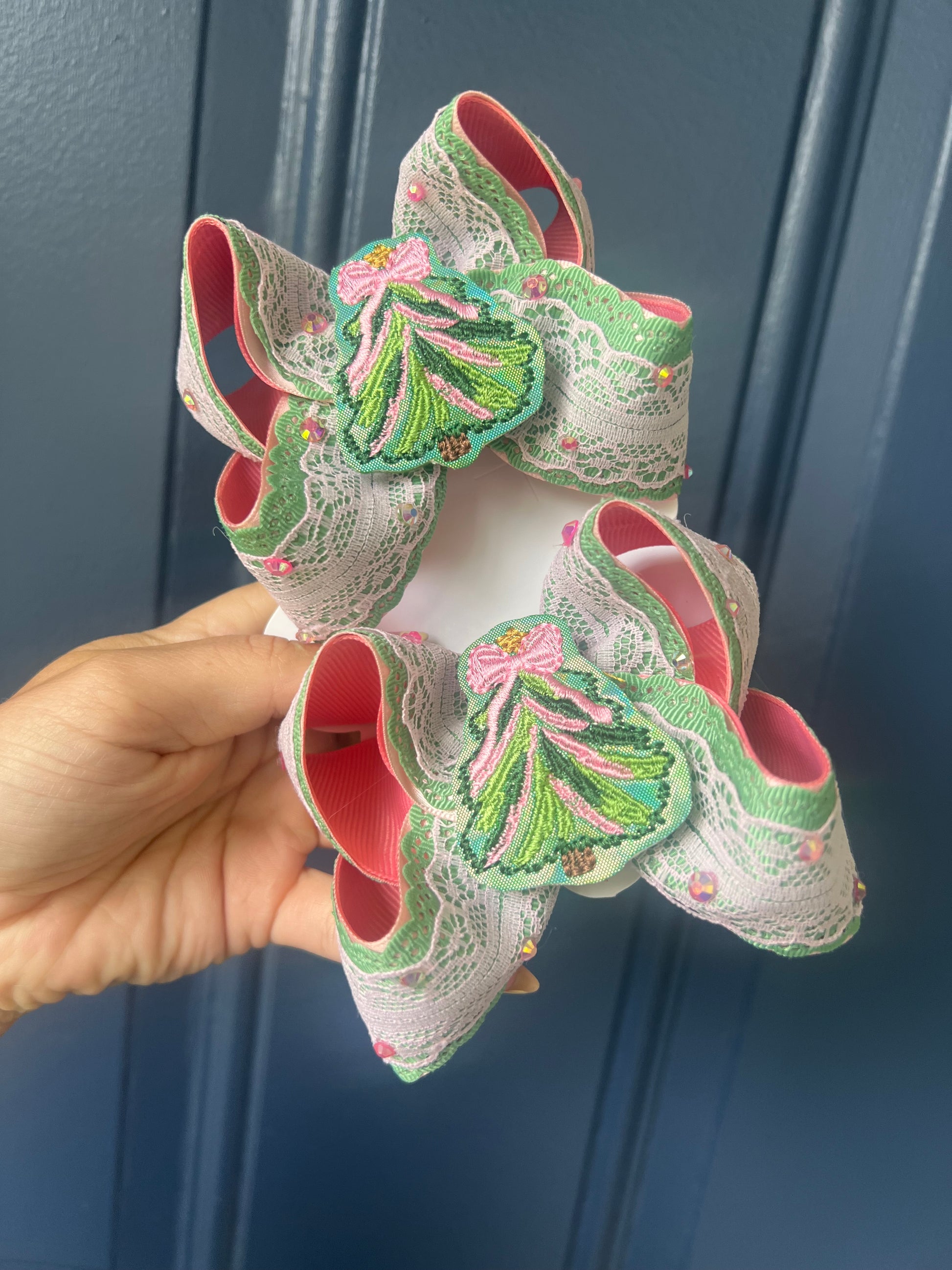 4” o Christmas tree piggies