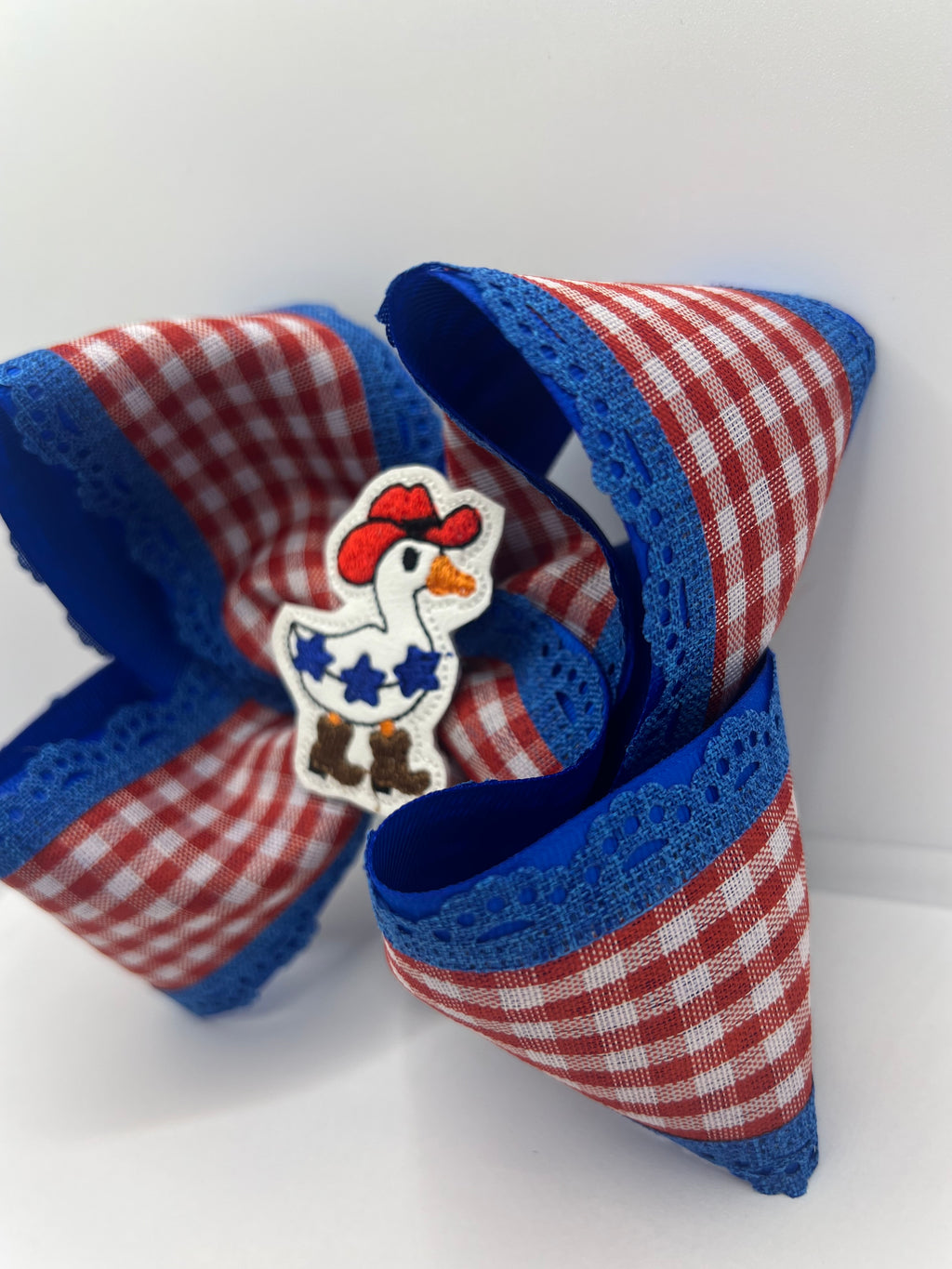 4 1/2” red white & honk on clip