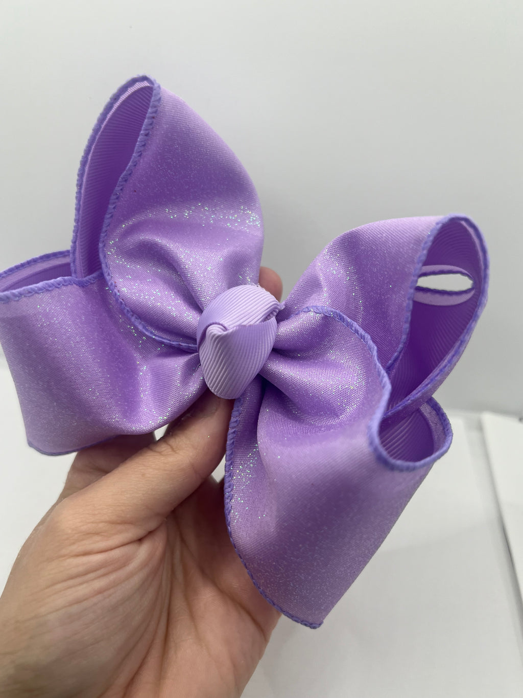 4” purple ballerina on clip