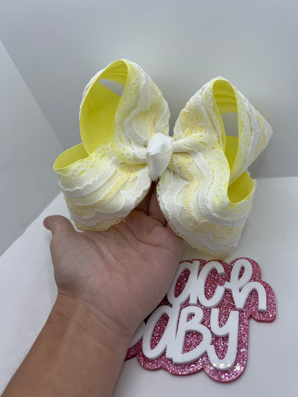 5” bashful butter on clip