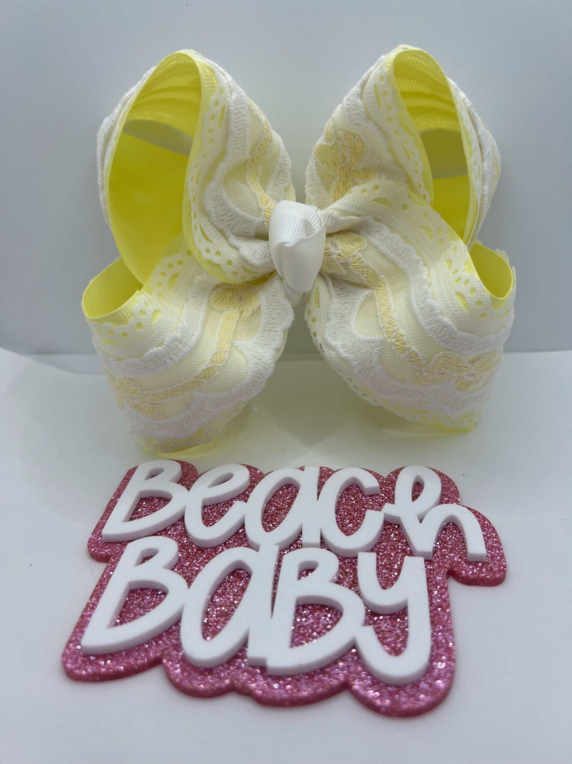 5” bashful butter on clip