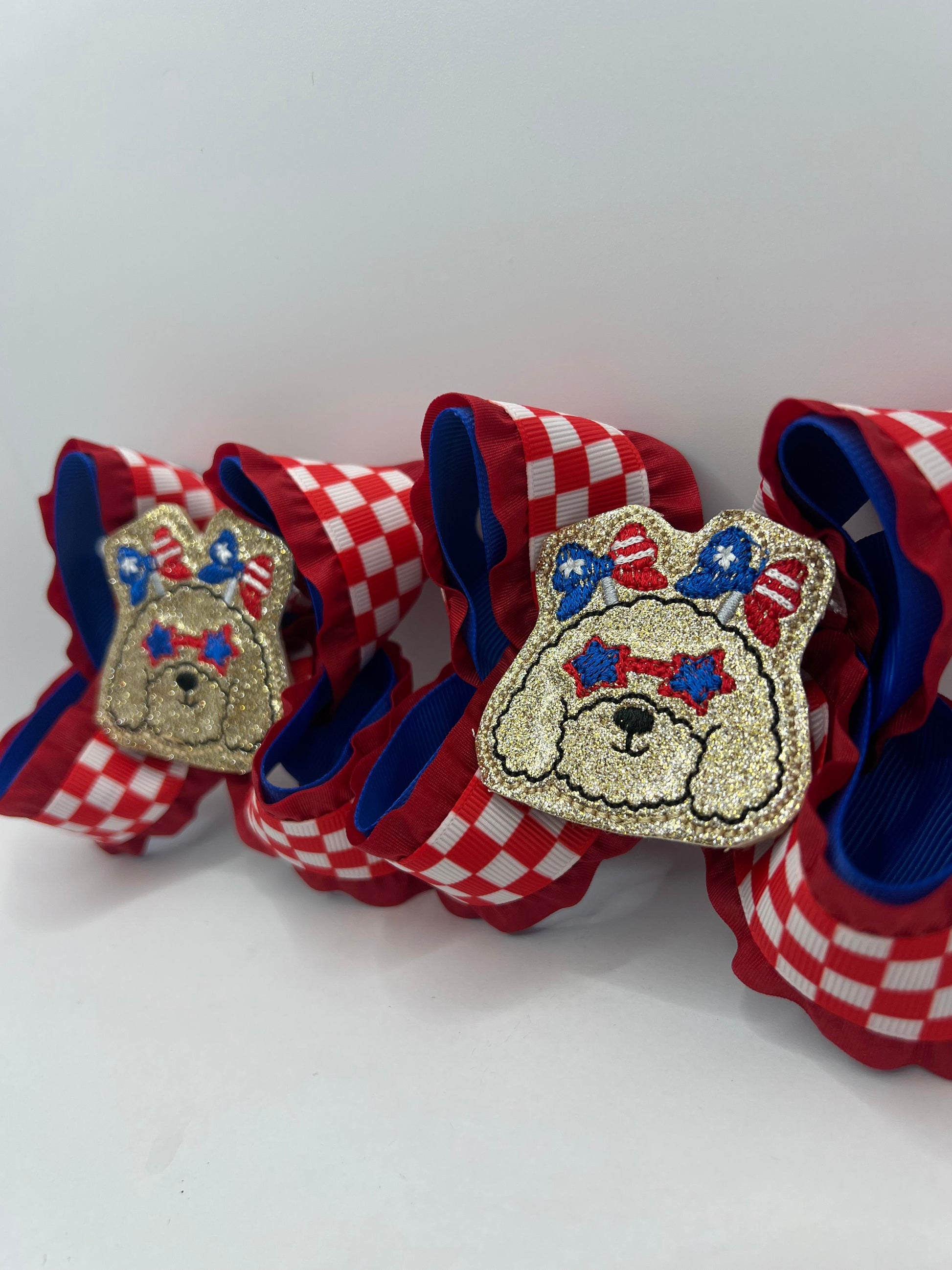4” checkered puppers piggies