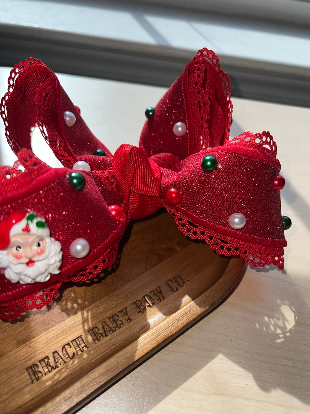 5” very merry bestie on clip