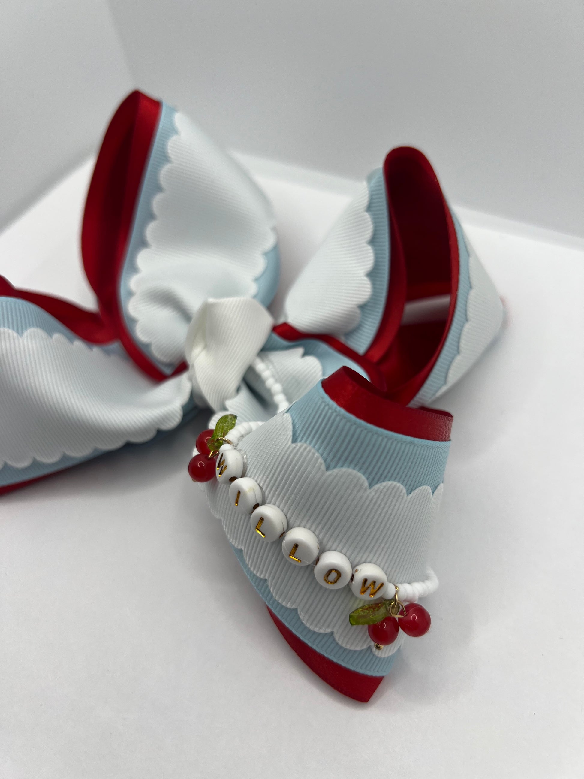 Willow & Lace Cherry Bow Collab
