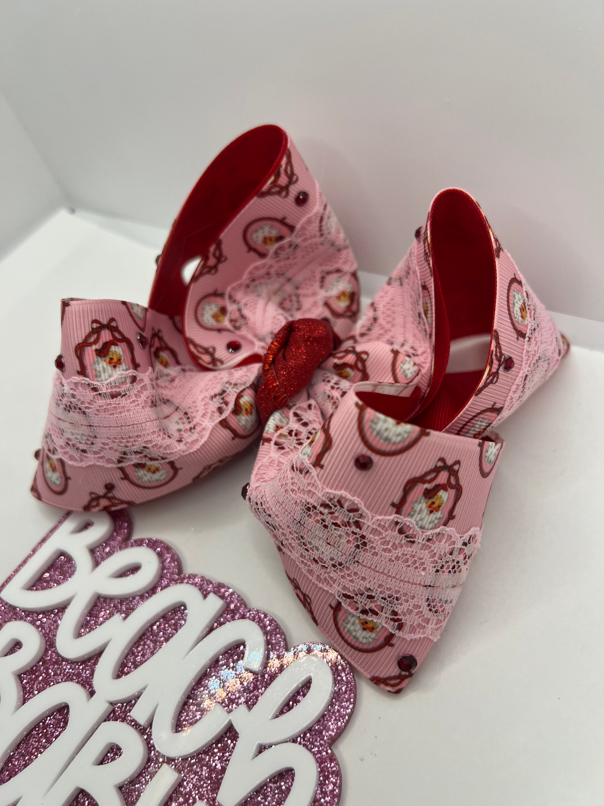 5” merry & girly on clip