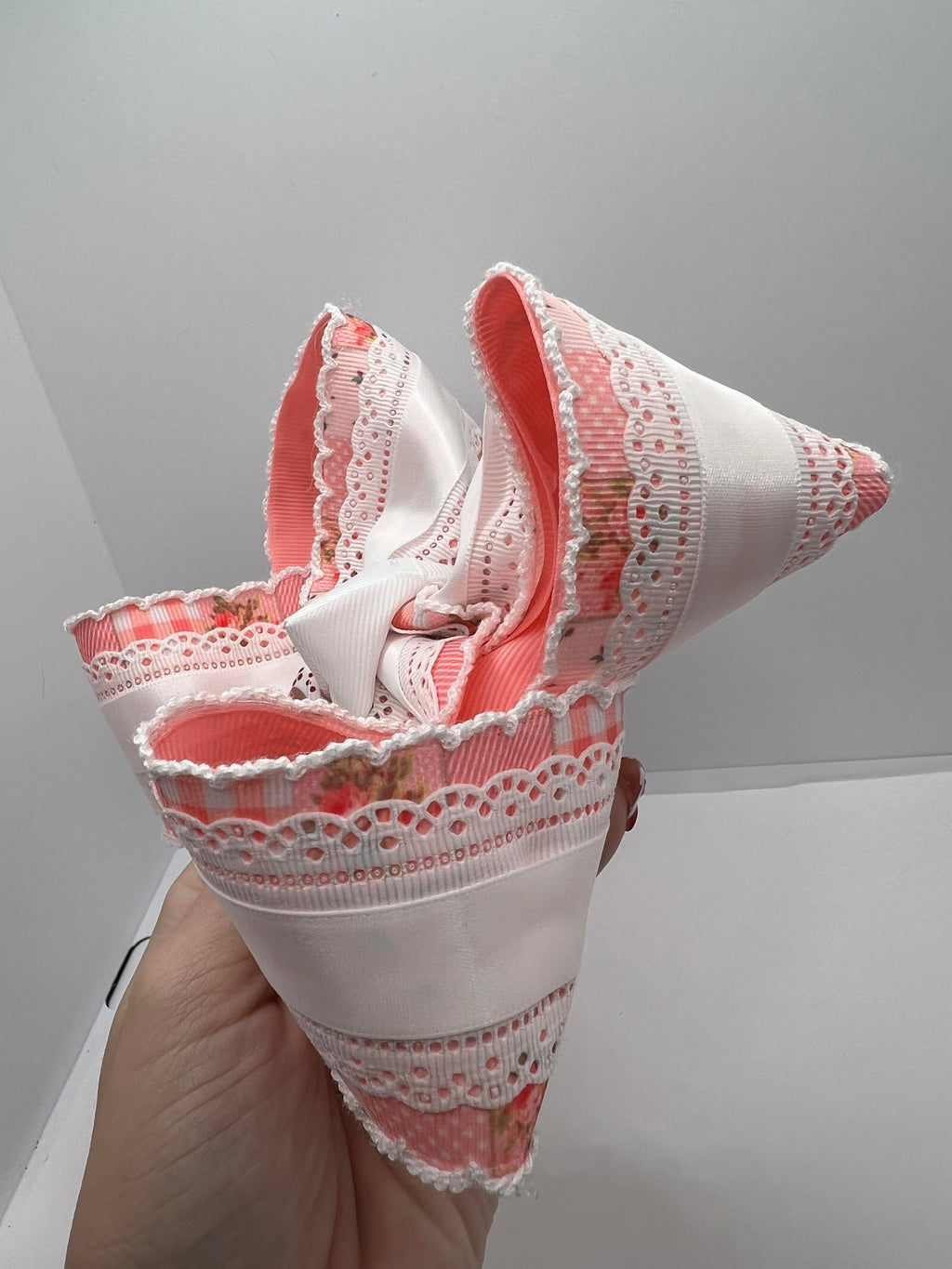 5” preppy in patches on clip