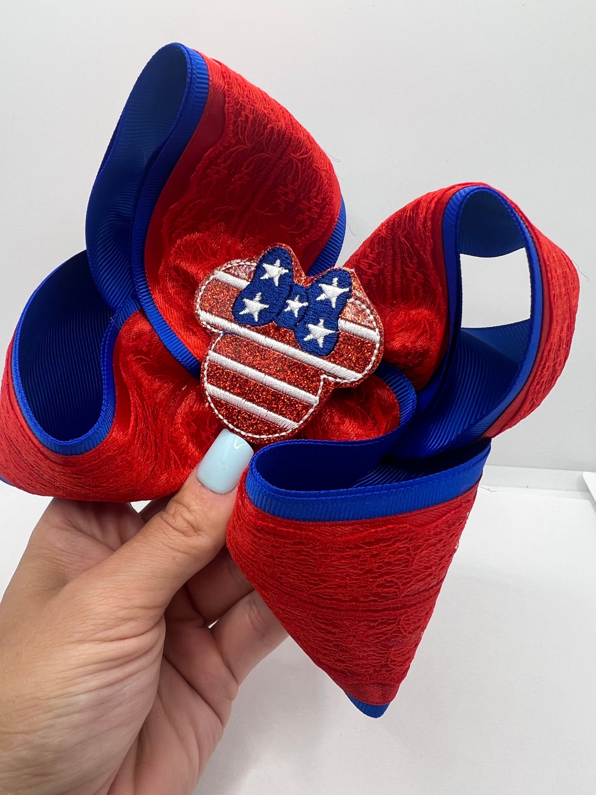 5” USA mouse on clip