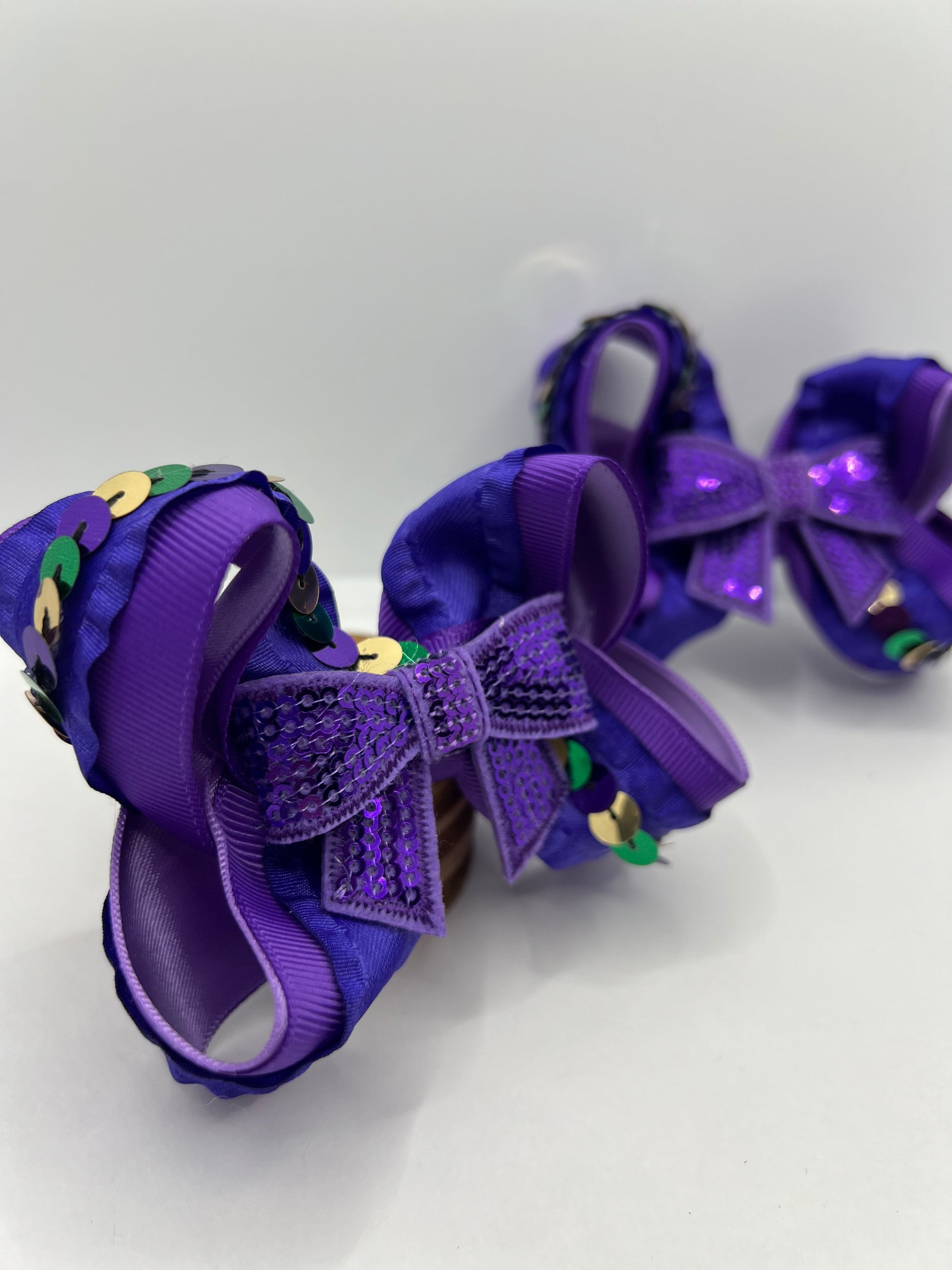 3 1/2” purple Pardi piggies