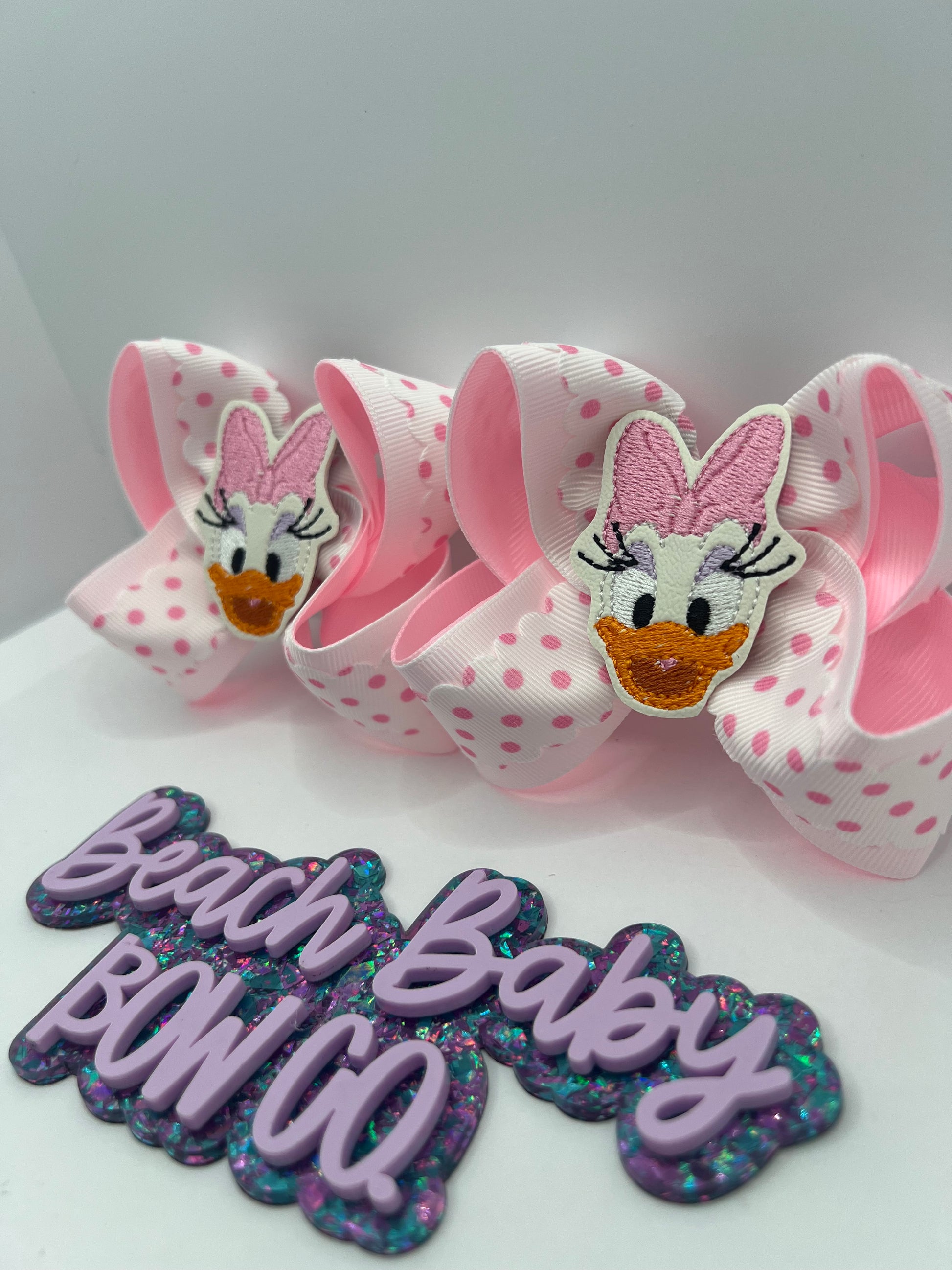 4” dotty duck piggies