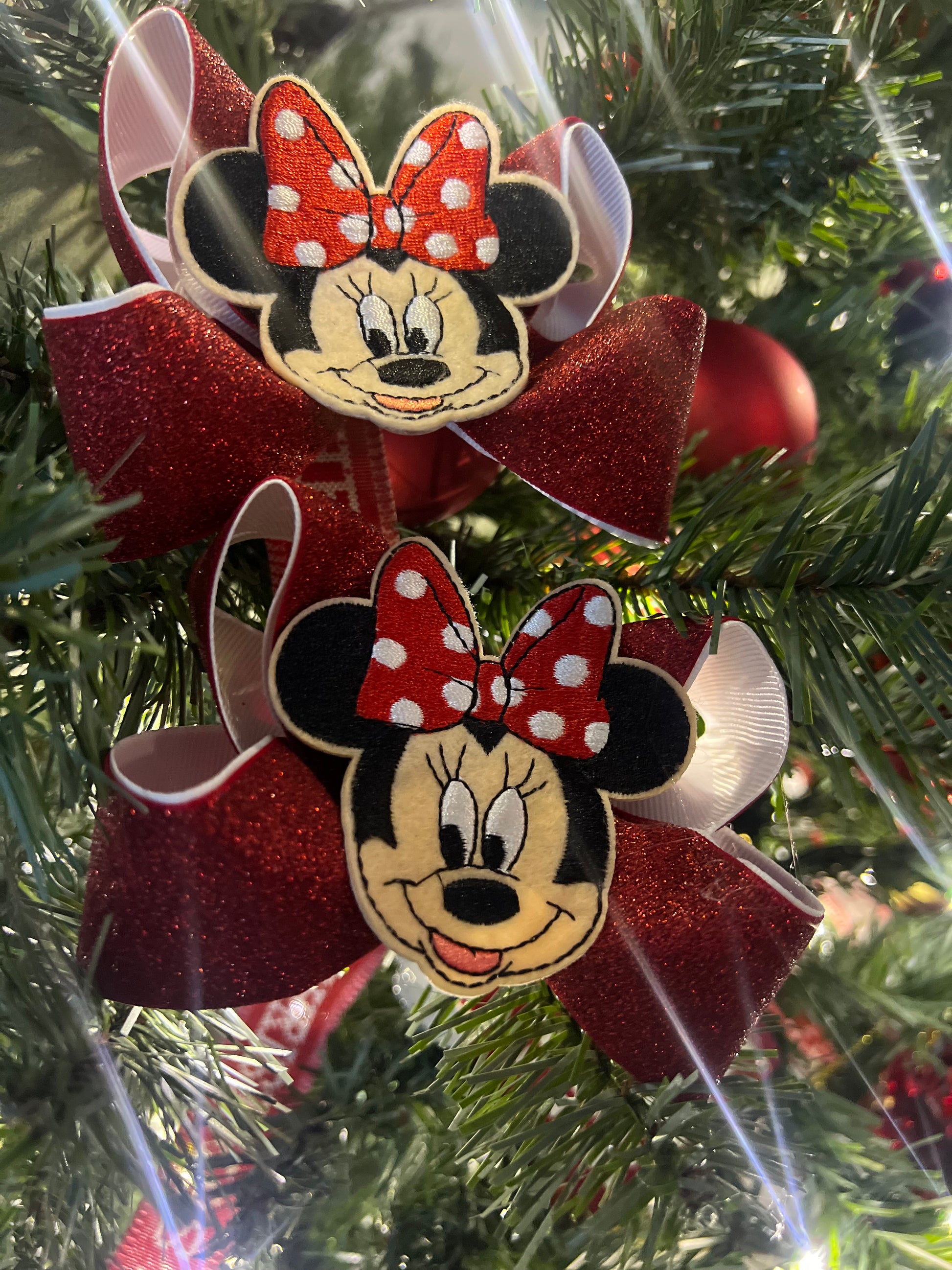 4” sparkly mouse piggies