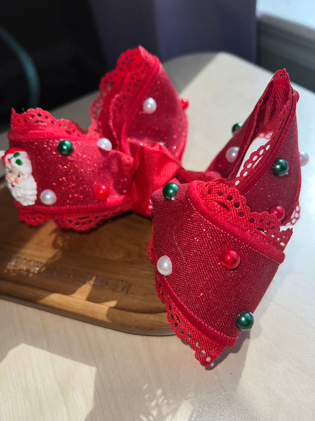 5” very merry bestie on clip