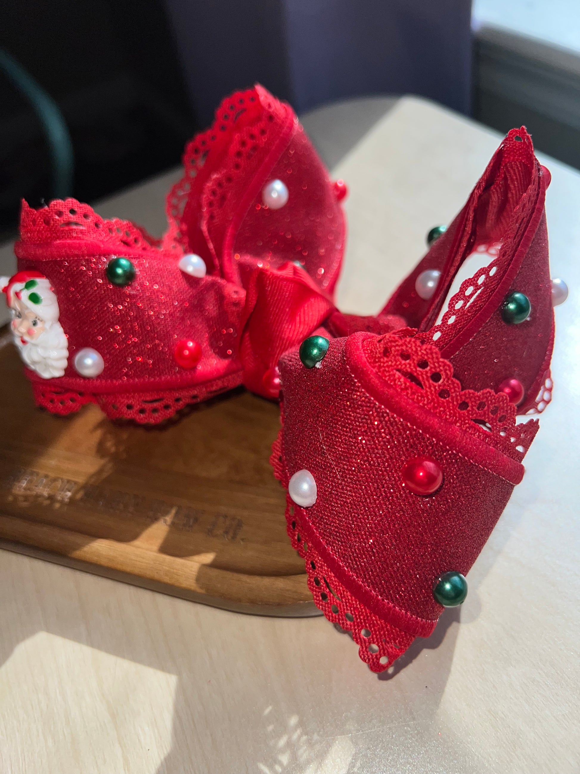 5” very merry bestie on clip