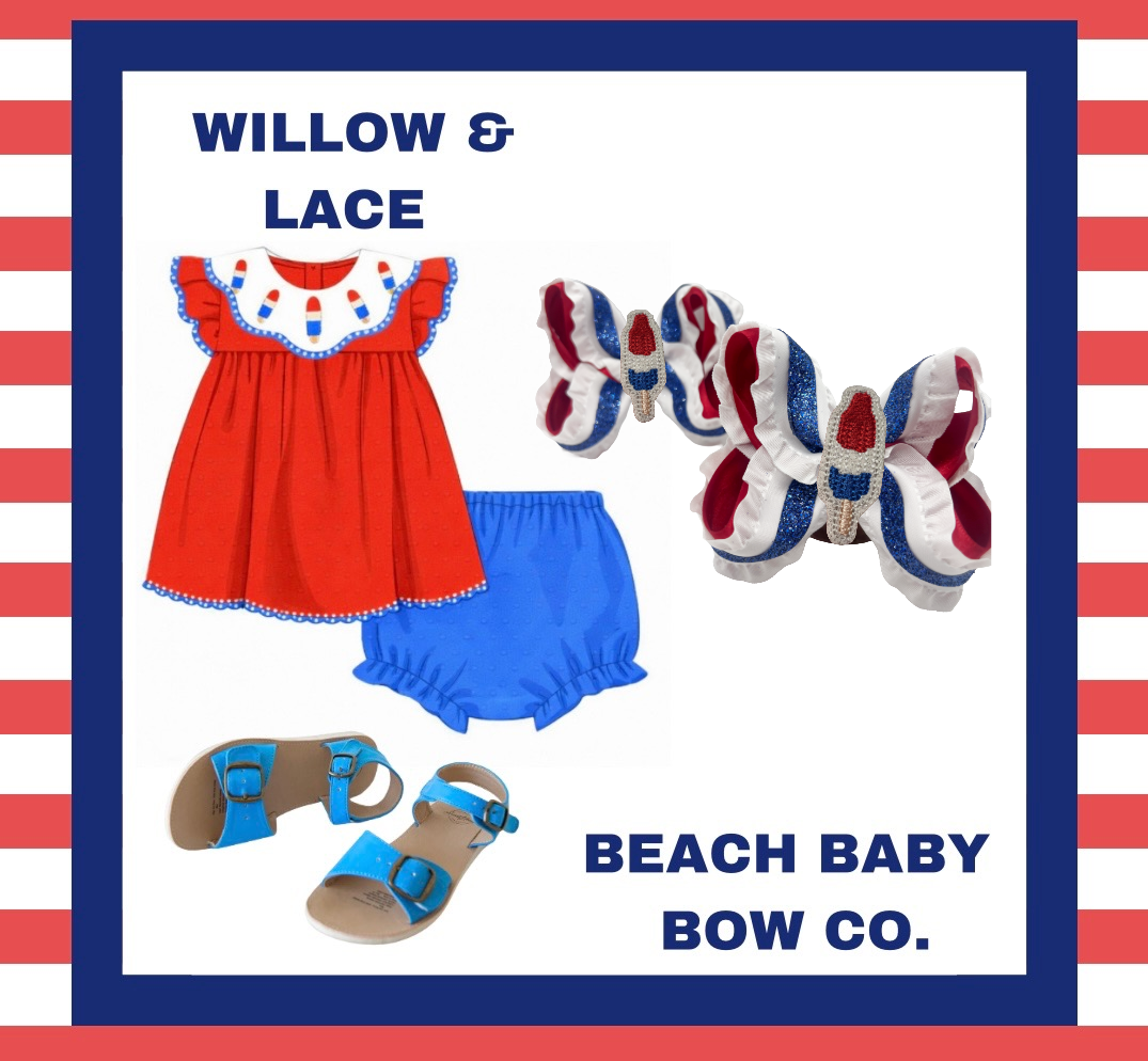 3 1/2” bomb pop piggies