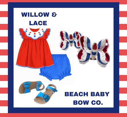 3 1/2” bomb pop piggies