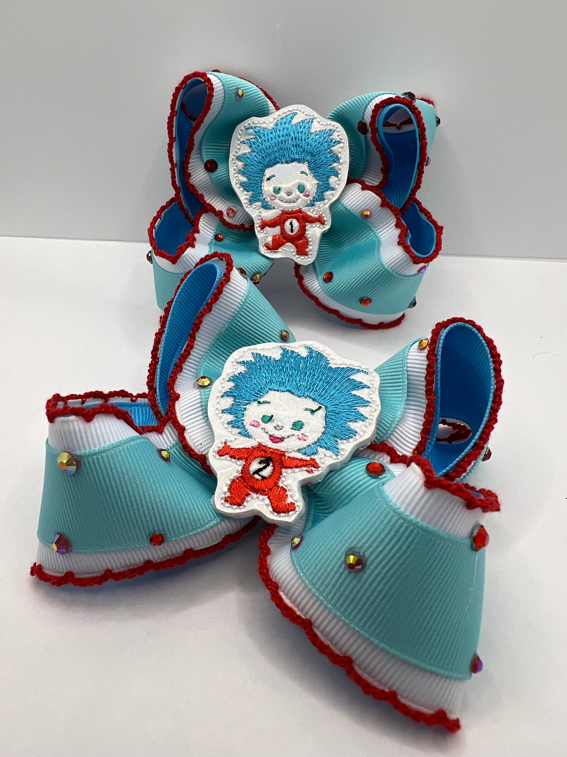 3 1/2” glam thing 1&2 piggies