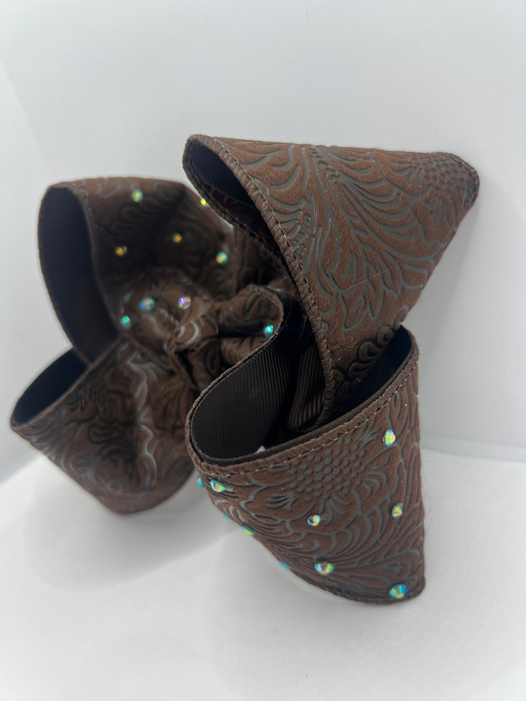 5 1/2 rhinestone cowgirl on clip