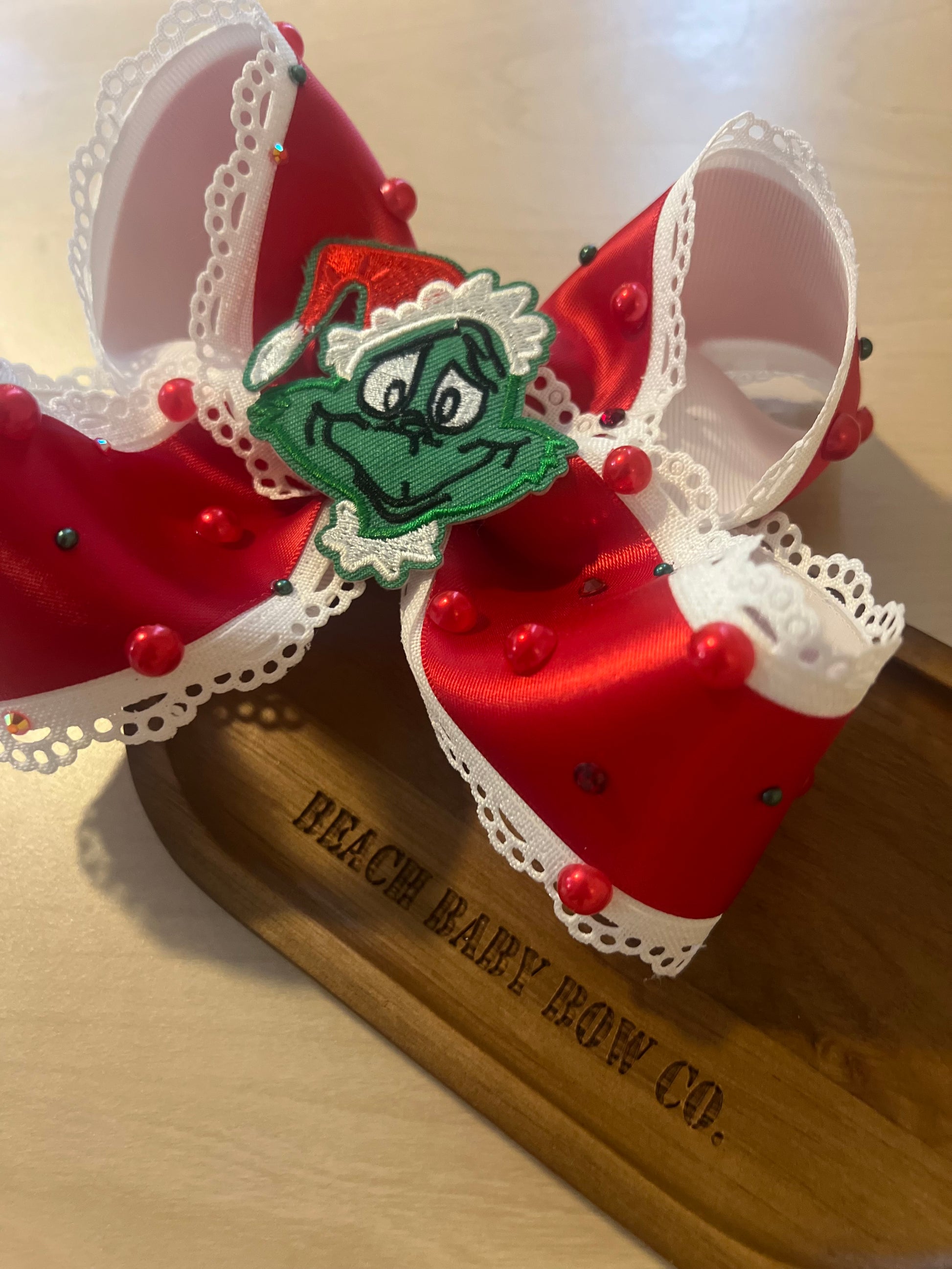 5” glammin’ grinch on clip