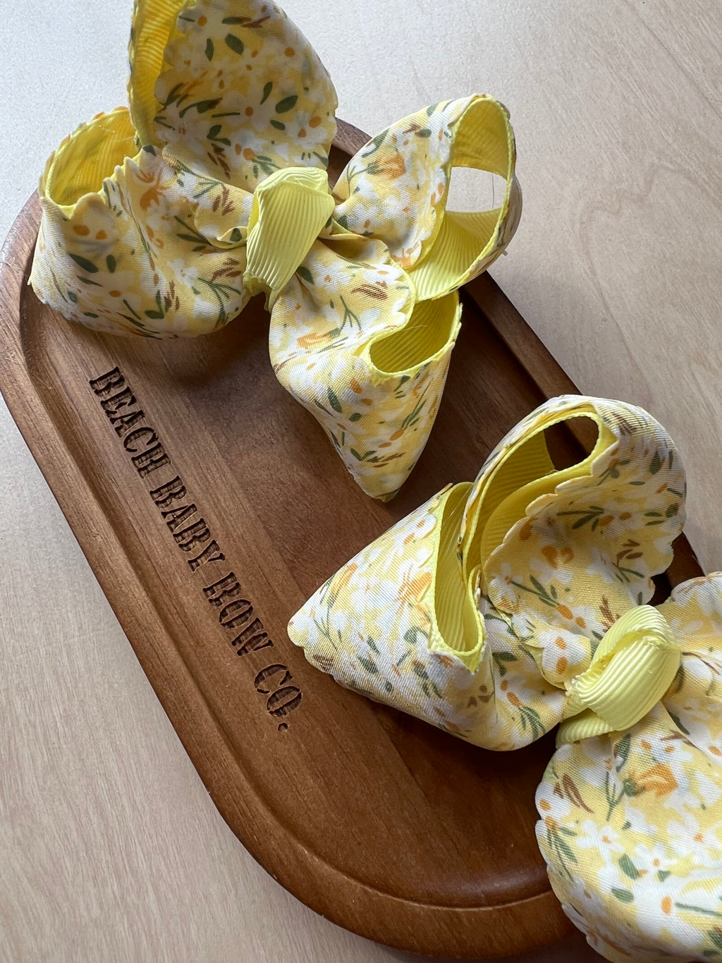 3” yellow bloom piggies