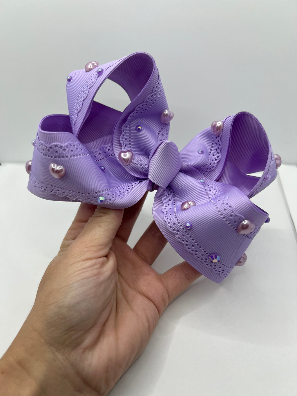 5 1/2” lucky lavender on clip