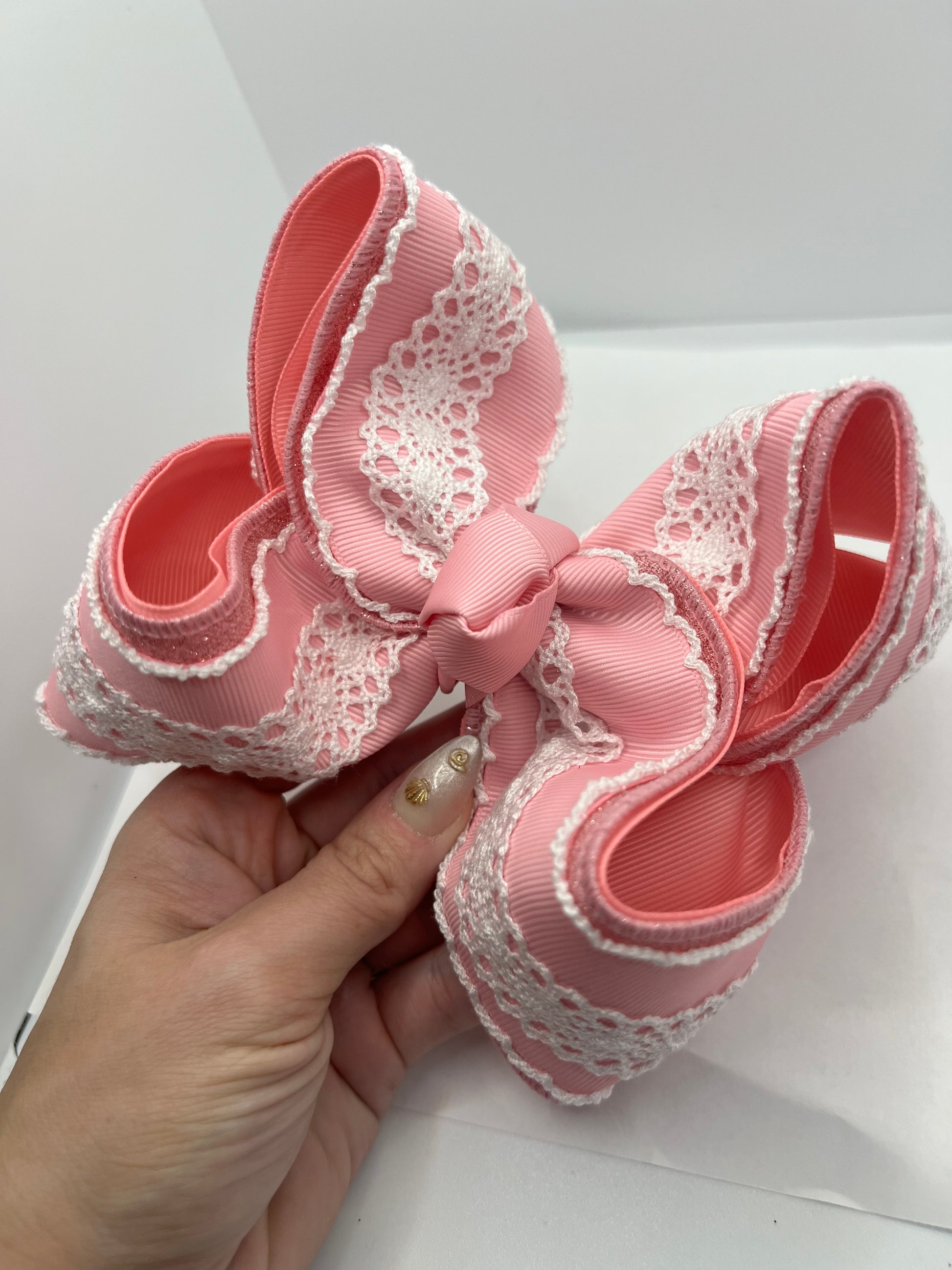 5” porch swing pink on clip