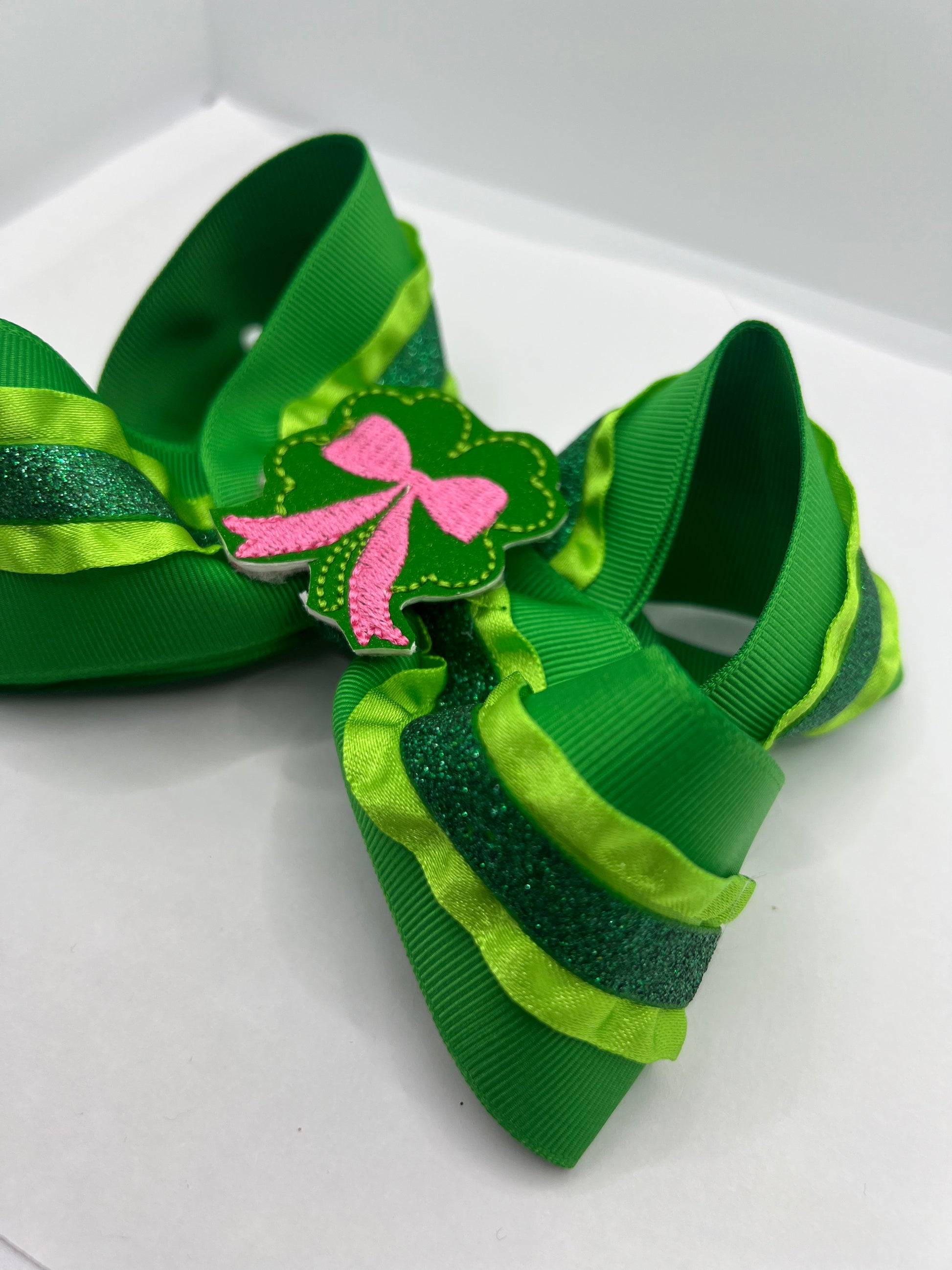 5” lucky girl on clip