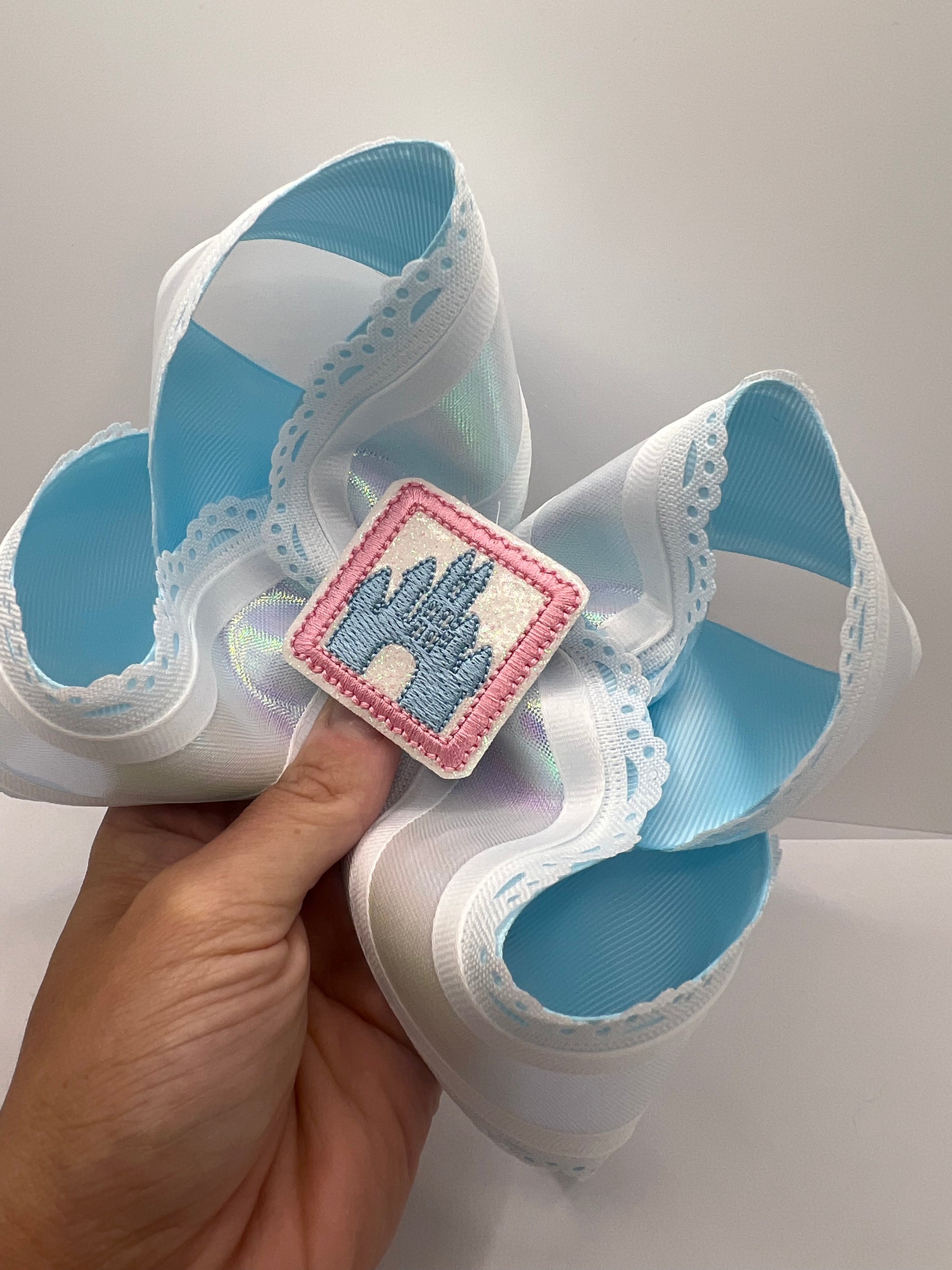 6” Holographic Castle on a Clip
