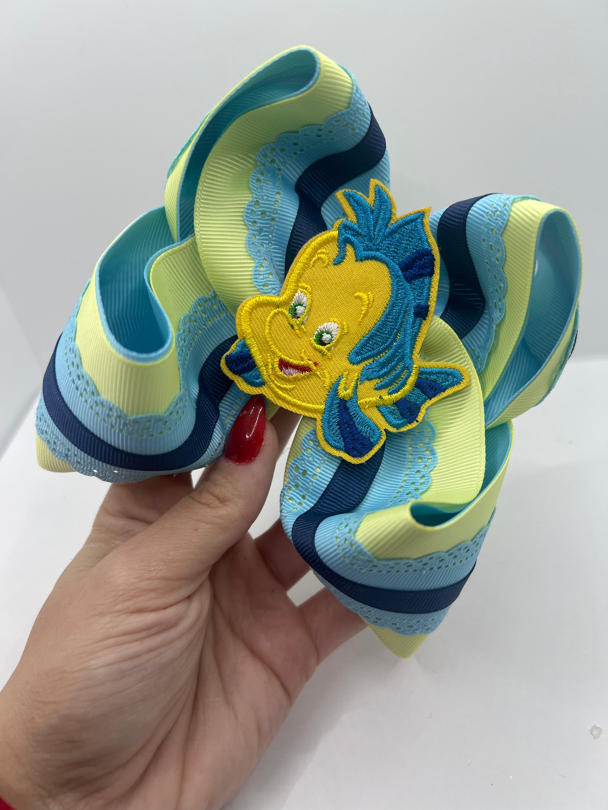 4 1/2” flounder on clip