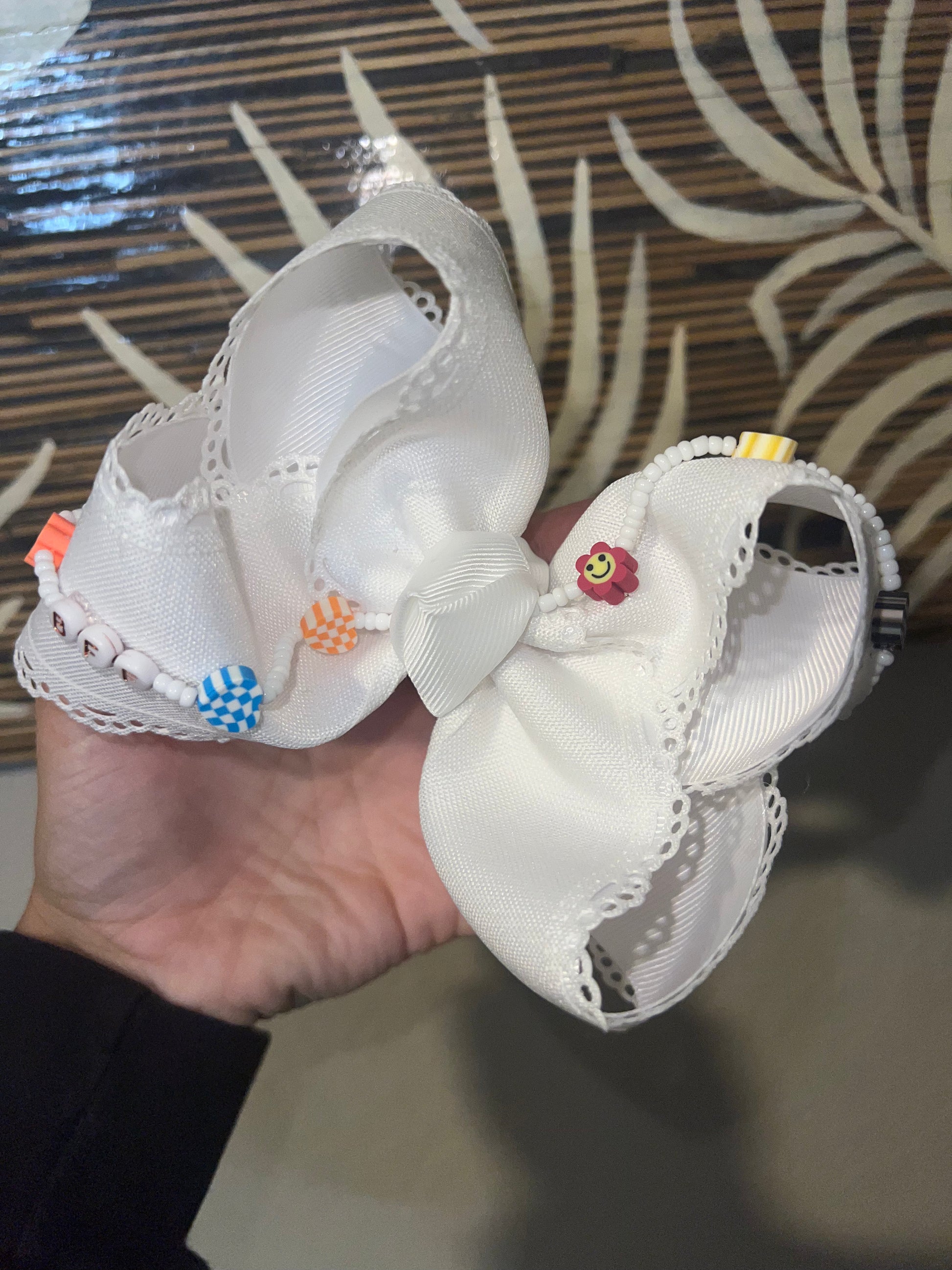 5 inch BFF bow on clip