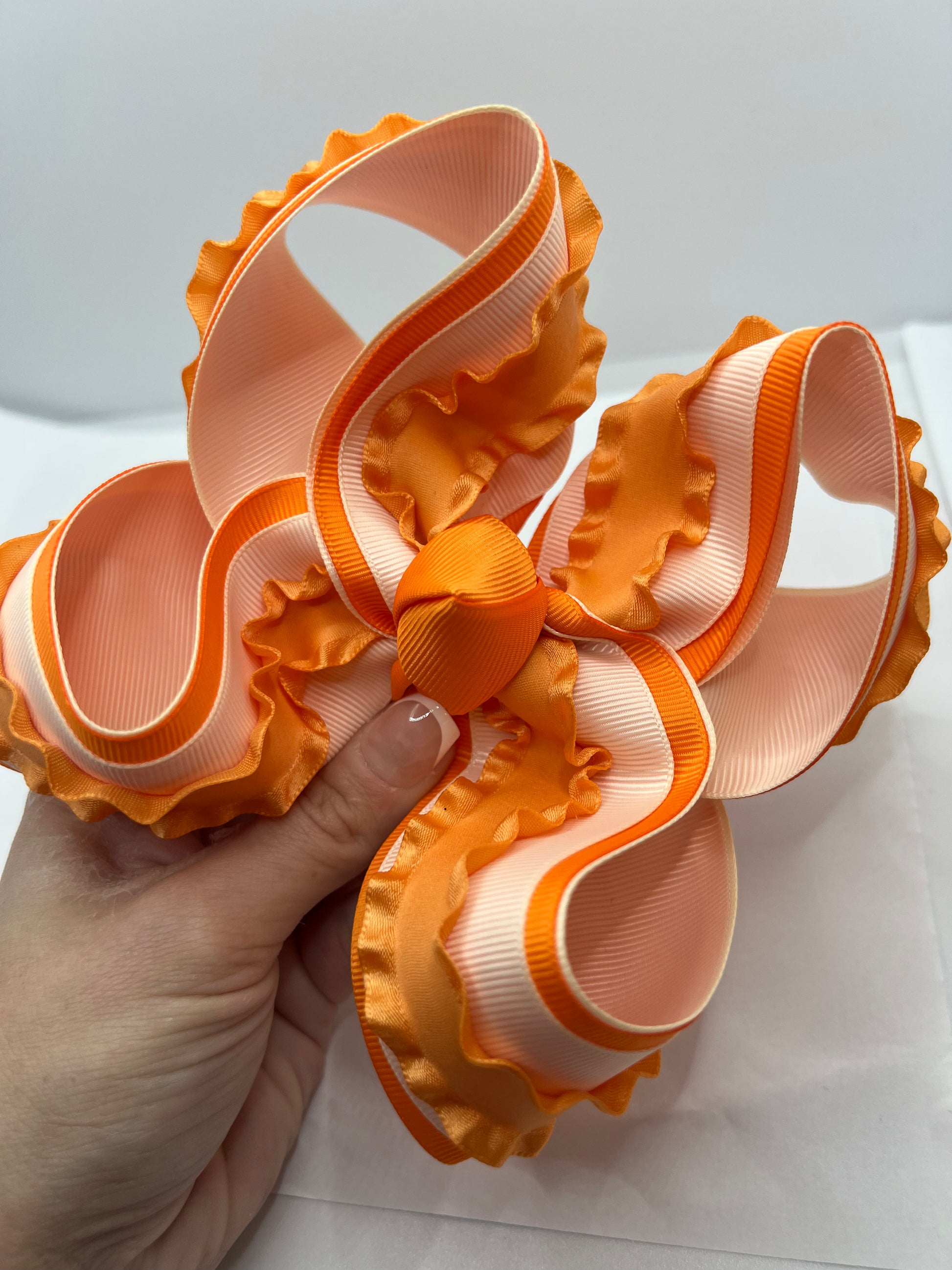 5” creamsicle cutie on clip